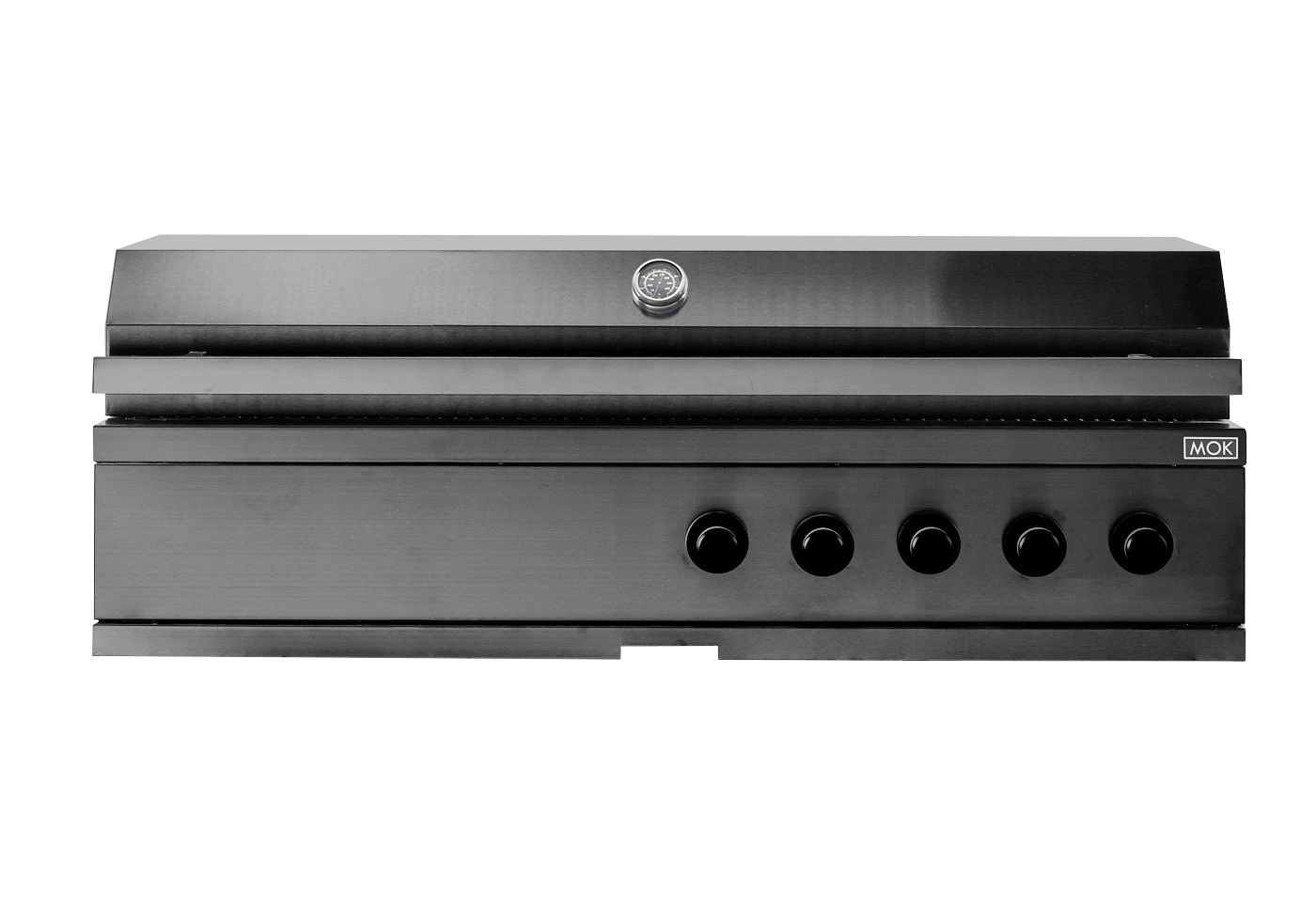 Integreerbare Gasbarbecue (5 branders) - Zwart